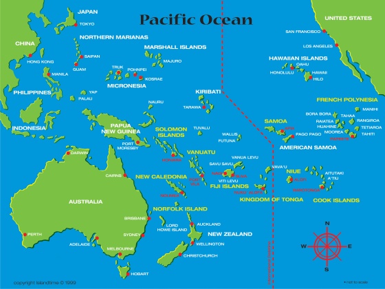 map of south pacific Pacific Map South pacific islands South 